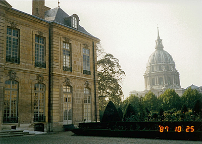 ロダン美術館とアンヴァリッド　Musée Rodin et Les Invalides