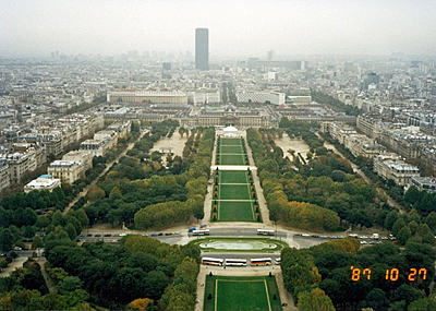 シャン・ド・マルス公園　Parc du Champ-de-Mars