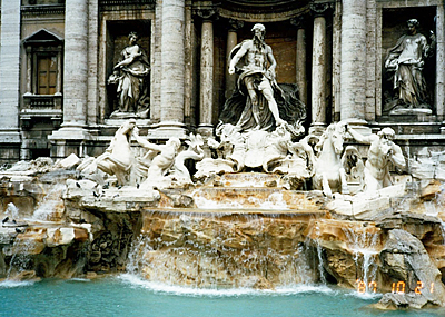 トレヴィの泉　Fontana di Trevi