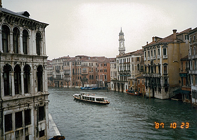 カナル・グランデ（大運河）　Canal Grande