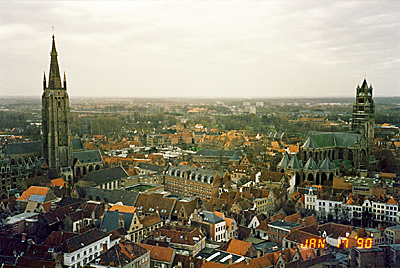鐘楼からの眺望　Belfort