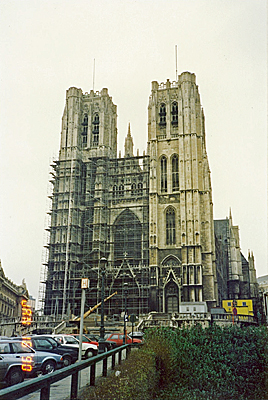 サン・ミッシェル大聖堂　Cathedrale S.S. Michel et Gudule