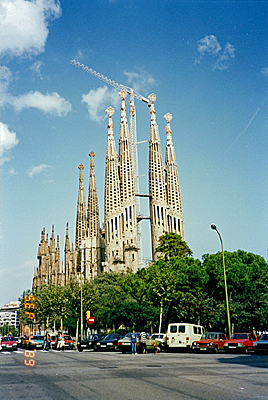サグラダ・ファミリア　Temple Expiatori de la Sagrada Familia