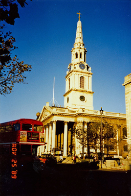 セント・マーティン教会　St. Martin-in-the-Fields Church