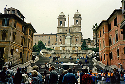 スペイン広場　Piazza di Spagna