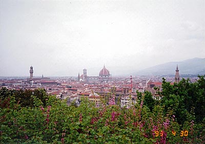 ミケランジェロ広場　Piazzale Michelangelo