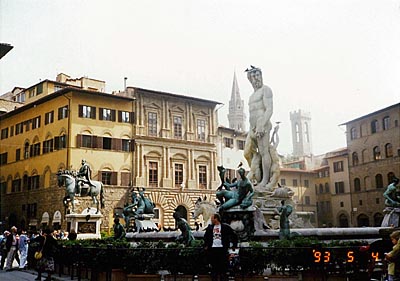 シニョリーア広場　Piazza della Signoria