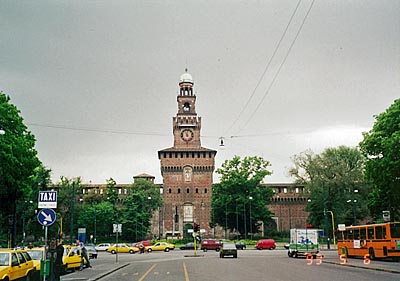 スフォルツェスコ城　Castello Sforzesco