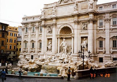 トレヴィの泉　Fontana di Trevi