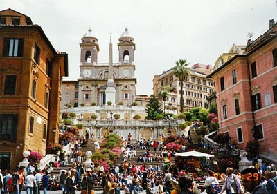 スペイン広場　Piazza di Spagna