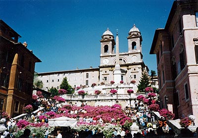 スペイン広場　Piazza di Spagna