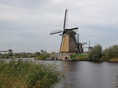 キンデルダイク　Kinderdijk