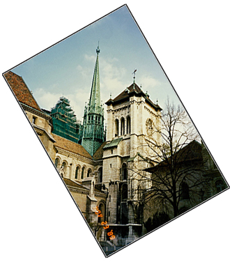 サン＝ピエール大聖堂　La cathédrale protestante Saint-Pierre de Genève