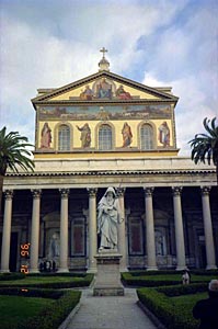 サンタ・マリア・イン・トラステヴェレ教会　Basilica di Santa Maria in Trastevere